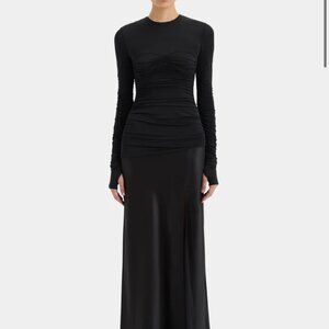 Sir The Label ‘Alessia’ Draped Gown (Cut Label)